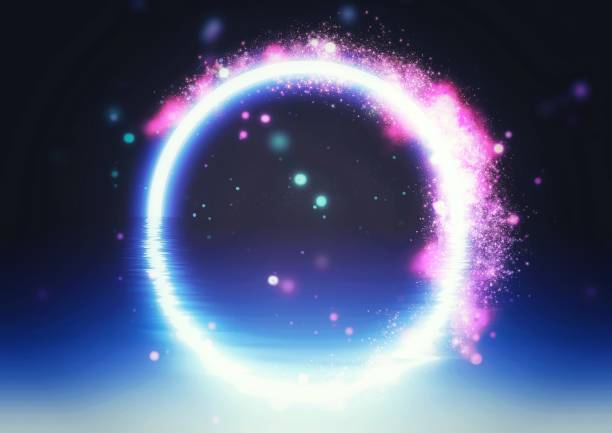 istock 3d illustration of geometric and abstract light tunnel 1478580527