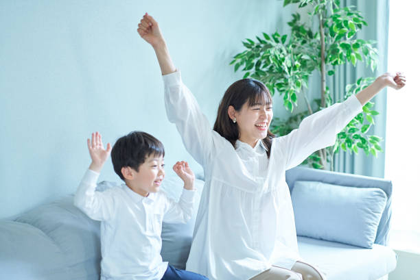 istock jubilant young mother and son 1478597181