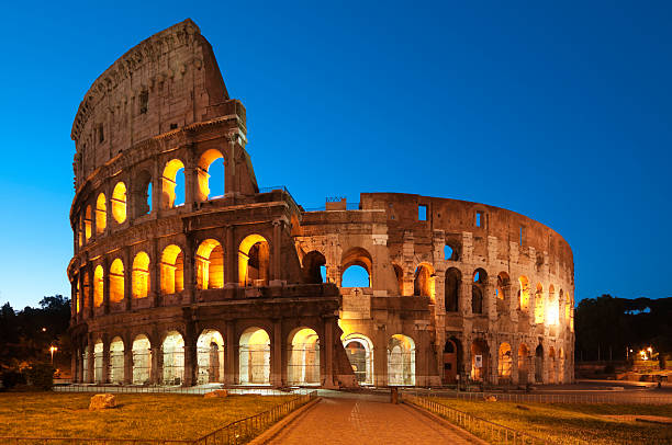 istock Coliseum at night, Rome - Italy. 147861253