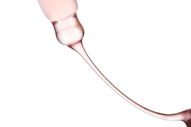 istock Pipette with a viscous pink cosmetic close-up. 1478620539