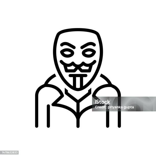 Anonymous Stock Anonymous Unnamed Stock Illustration - Download Image Now - Criminal ...