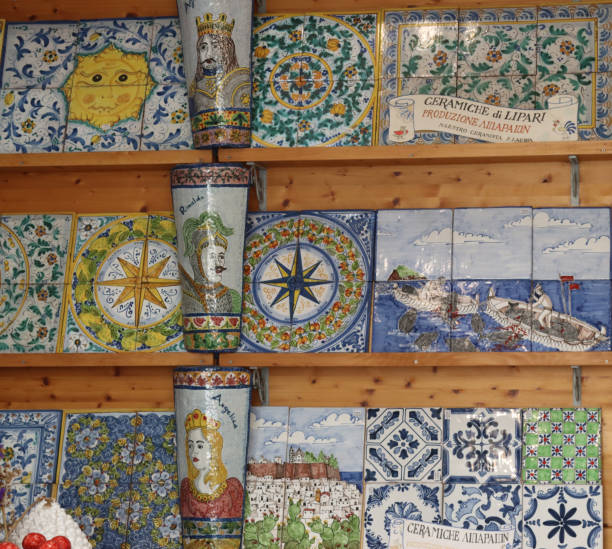 istock handicraft ceramics of Lipari Sicily- 1478649642