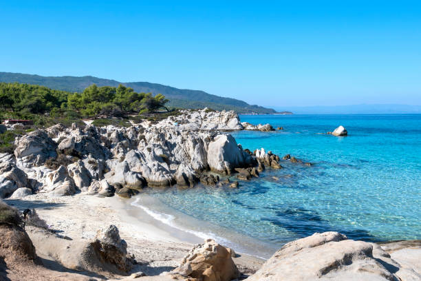 istock Aegean sea coast in Greece 1478651354