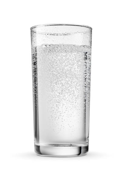 istock Glass of sparkling water isolated white. 1478651675