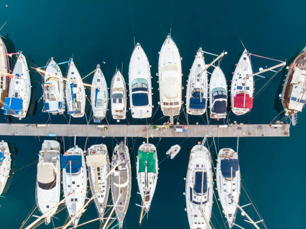 istock Aegean sea port in Greece 1478651742