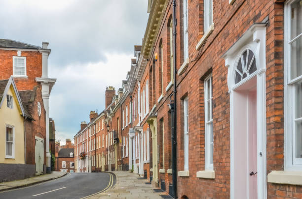 istock Typical Street in Shrewsbury Town 1478653542