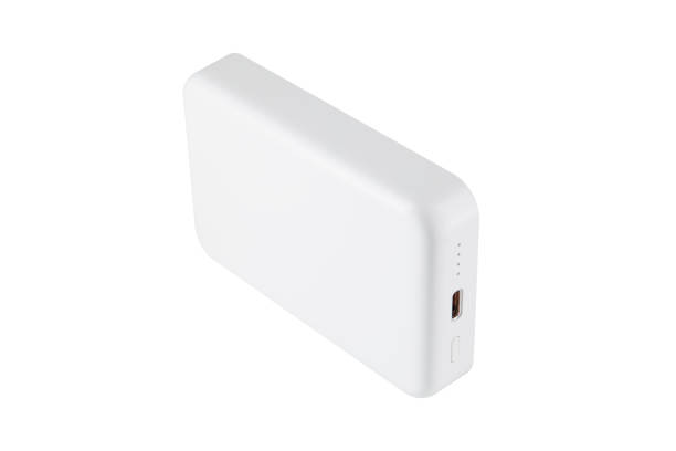 istock Magnetic wireless power bank isolated on white background 1478655047