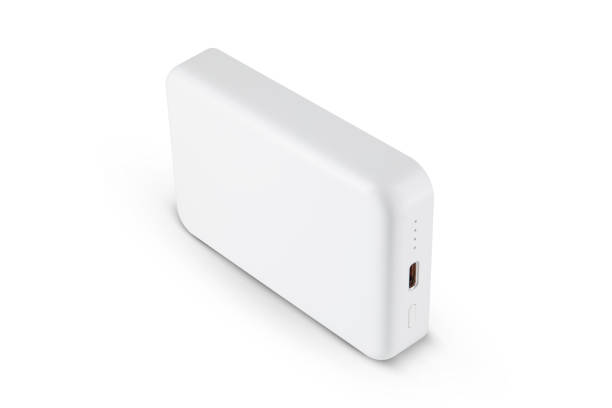 istock Magnetic wireless power bank isolated on white background 1478655064