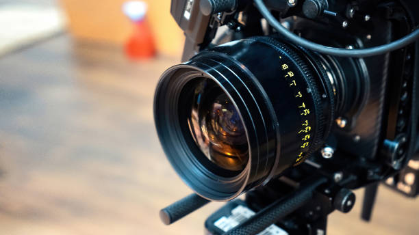 istock Camera lens on a movie set 1478657896