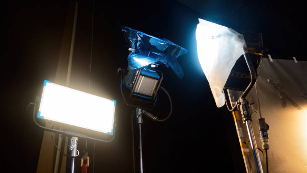 istock Led lightning systems on a movie set 1478658013