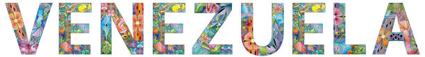 istock Venezuela is a country on the northern coast of South America. Vector decorative pattern object 1478659446