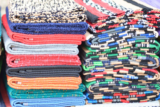 istock colorful carpets and fabrics in market ideal for background 1478659694