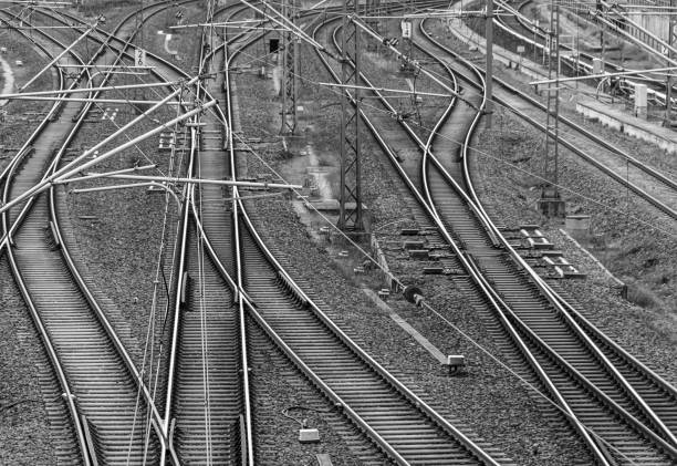 istock High Angle View Of Railroad Tracks 1478665758