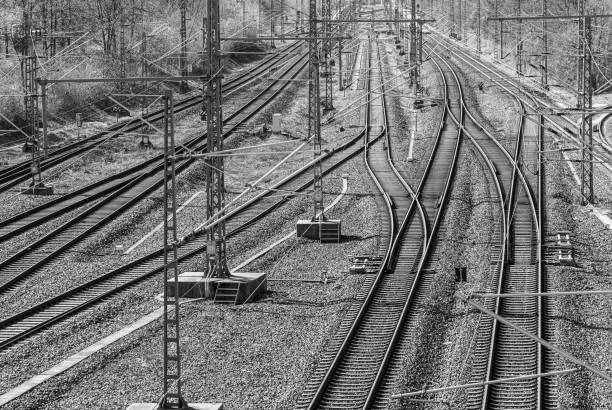 istock High Angle View Of Railroad Tracks 1478665777