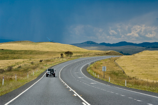 National freeway, state New South Wales. Australia.