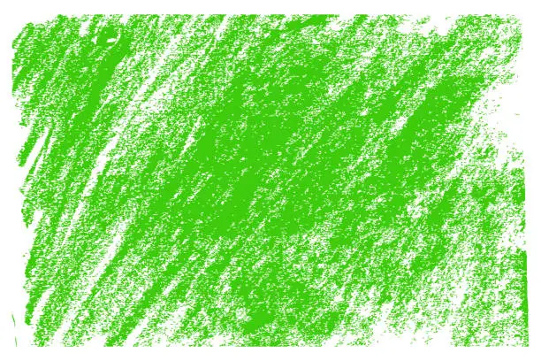 Vector illustration of simple vector light green abstract diagonal crayon for background