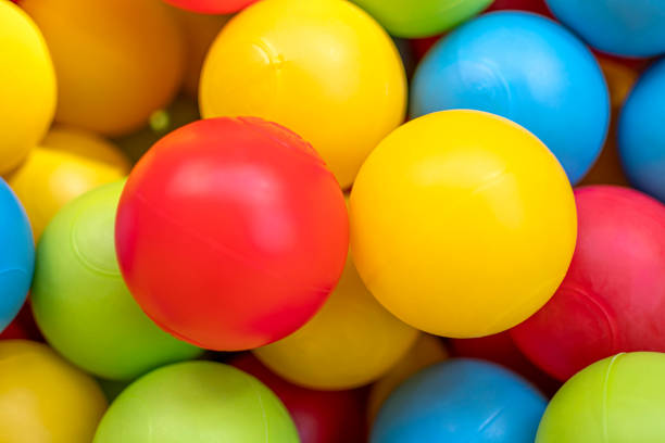 istock Bright multi-colored balls for the dry pool for childrens games 1478687823