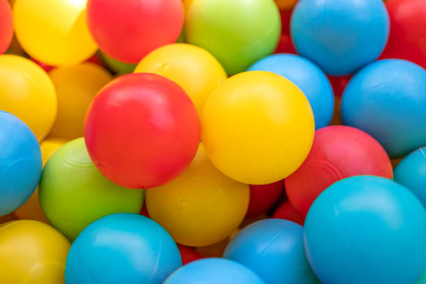 istock Bright multi-colored balls for the dry pool for childrens games 1478687909
