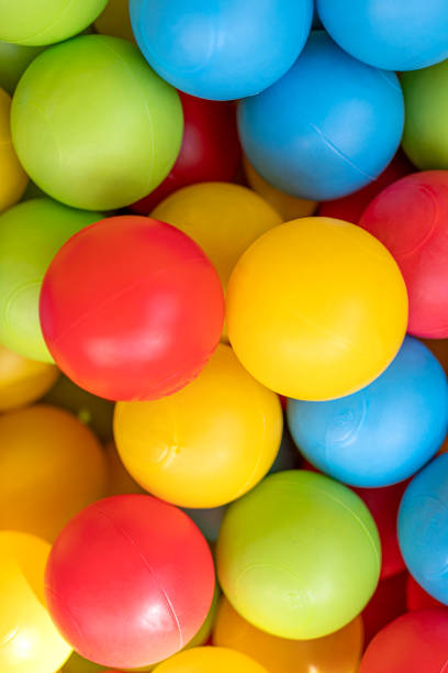 istock Bright multi-colored balls for the dry pool for childrens games 1478688032