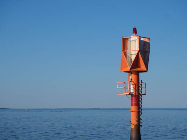 istock orange sea mark radar reflector 1478688456