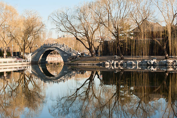 istock The bridge located in a park of Beijing 147869134