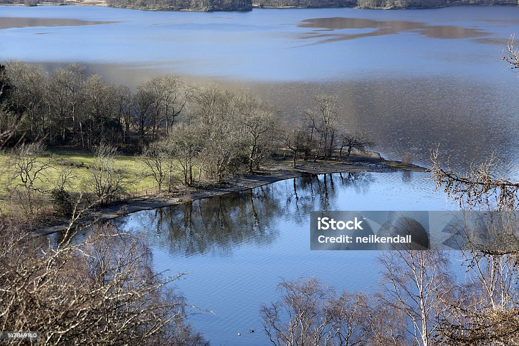 Derwentwater от подхода к Ashness Мост - Стоковые фото Ashness Bridge роялти-фри