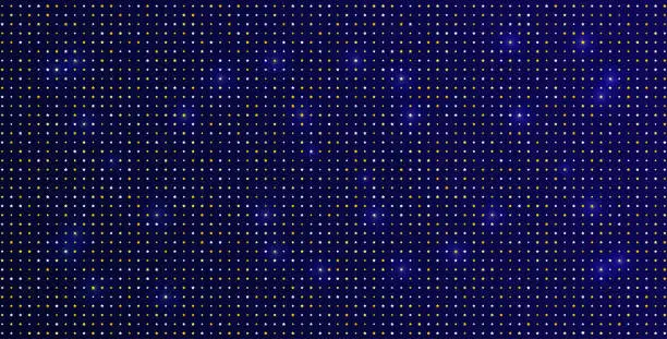 Vector illustration of Vector illustration of an abstract dark background with a yellow spark diamond effect, geometric shapes and star pattern create a sense of space and cosmos. yellow spark adds a shine and glitter.