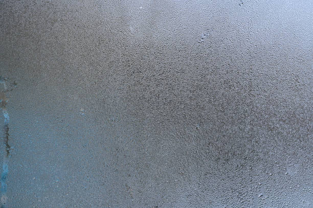 istock Misted wet glass. Background water condensate. 1478695612