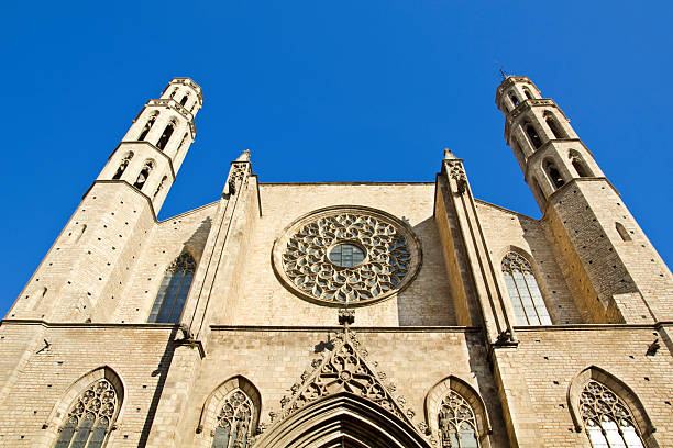 istock Barcelona - gothic cathedral Santa Maria del mar 147869645