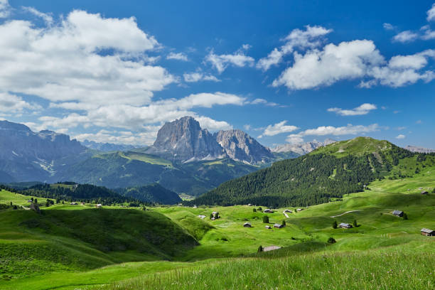 istock Val Gardena meadow fields and mountains 1478696754