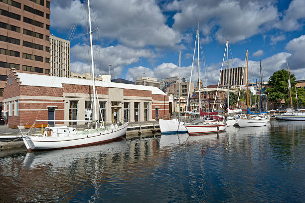 istock Wharf, Hobart, Tasmania, Australia 147869979