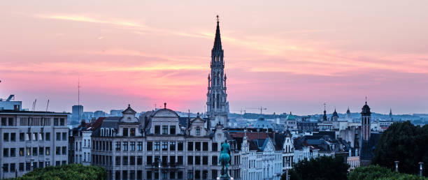istock The Mont des Arts at sunset 1478701527