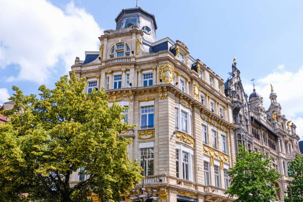 istock Classic architecture buildings in Antwerp 1478703633