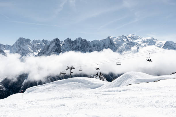 istock Chamonix winter mountain peaks from the ski slopes 1478713295