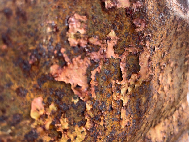 istock Rust stains on the steel plate. 1478718584