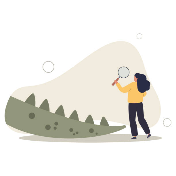 ilustrações de stock, clip art, desenhos animados e ícones de long tail marketing selling product in niche market, seo strategy or marketing strategy to focus on specific keywords concept.flat vector illustration. - tail long marketing internet