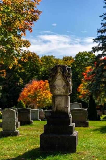 istock Tombs and graves at Beechwood Cemetery 1478747740