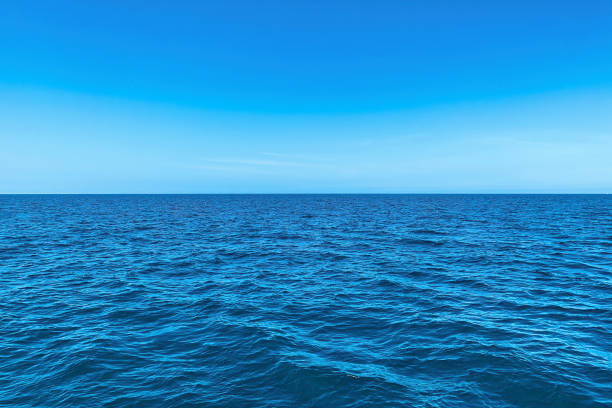 istock Beautiful blue sea under clear sky 1478749483
