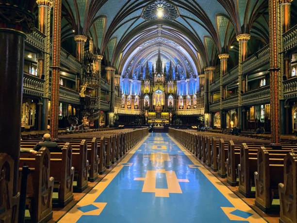 istock Notre-Dame Basilica of Montreal 1478751015