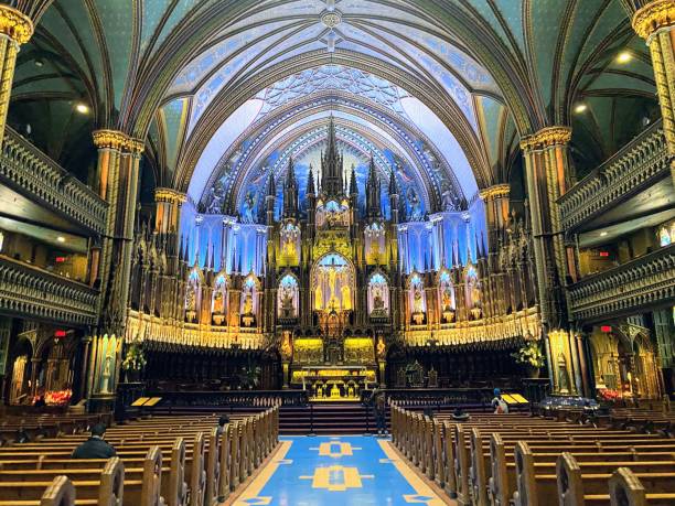 istock Notre-Dame Basilica of Montreal 1478751047
