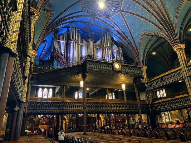 istock Notre-Dame Basilica of Montreal 1478751140