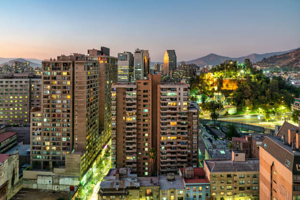 istock Santiago Skyline: A Panoramic View of Chile's Capital 1478756079
