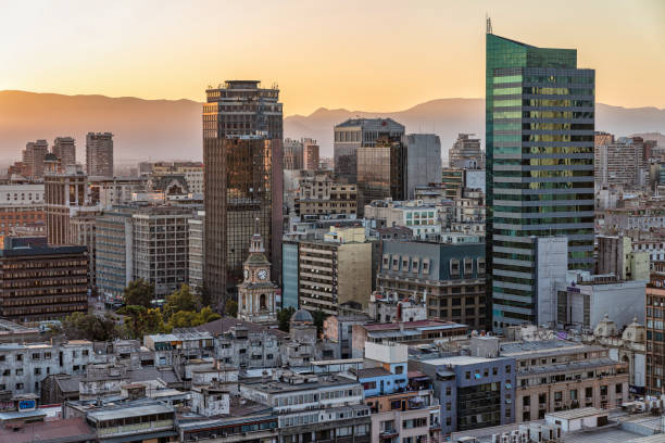 istock Santiago Skyline: A Panoramic View of Chile's Capital 1478756090