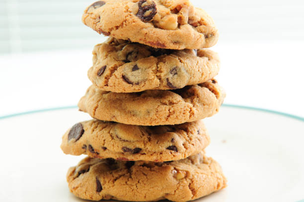 istock home made chocolate chip and walnut cookies 1478756941