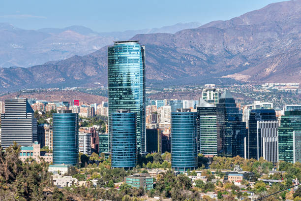 istock Santiago Skyline: A Panoramic View of Chile's Capital 1478757018