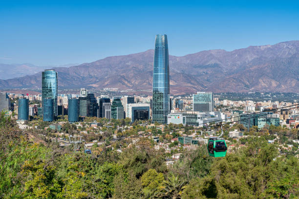 istock Santiago Skyline: A Panoramic View of Chile's Capital 1478757022