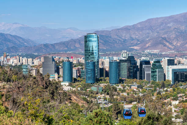 istock Santiago Skyline: A Panoramic View of Chile's Capital 1478757040