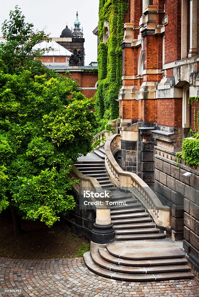 Барокко лестница - Стоковые фото Антиквариат роялти-фри