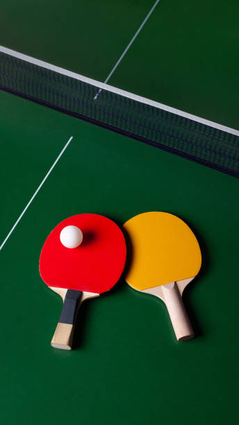 Close-Up of table tennis.