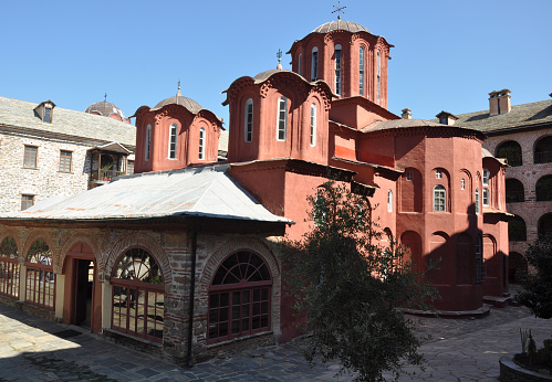 The monasteries of Koutloumousiou of the community of Mount Athos is an Eastern Orthodox community of monks in Greece